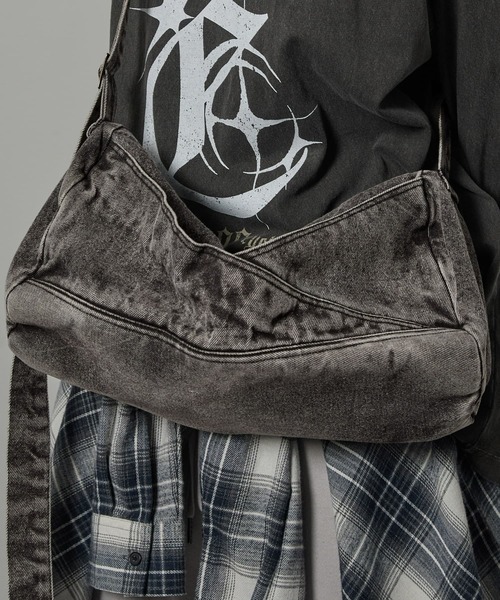 ボストンバッグ 「Alfred Alex」ヴィンテージ加工ウォッシュド