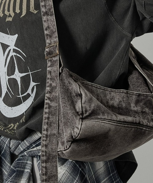 ボストンバッグ 「Alfred Alex」ヴィンテージ加工ウォッシュド