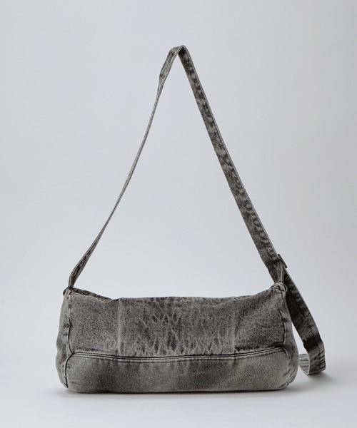 ボストンバッグ 「Alfred Alex」ヴィンテージ加工ウォッシュドデニム