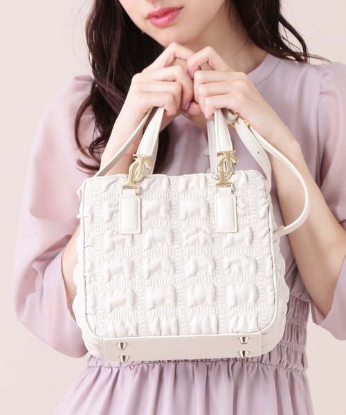 JILL by STUART 「JILL STUART」 2WAYバッグ FREE ホワイト系