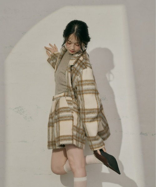 【美品】Olu. オルドット シャギーテーラードジャケット セットアップ販売 シャギーテーラードジャケット[セットアップ可能]