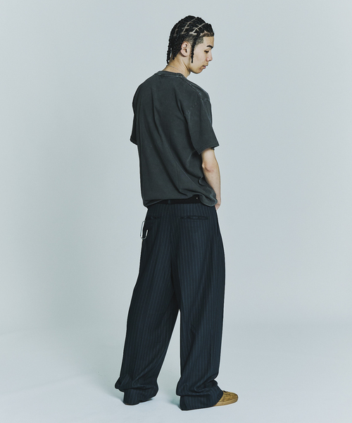 JOINT WORKS（ジョイントワークス） パンツ ワイドタック ストライプ