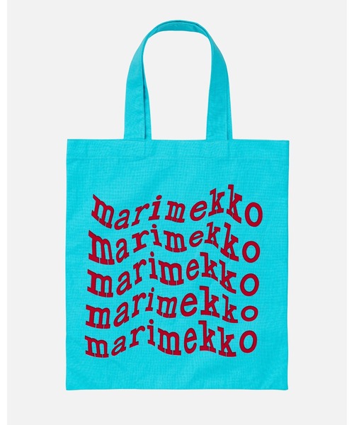 marimekko 【kioski】トートバック marimekko トートバッグ 「kioski」Vankka Logo / fabric bag