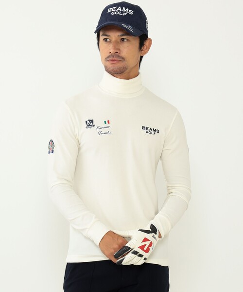 BEAMS GOLF（ビームス ゴルフ） 長袖Tシャツ X-LARGE ホワイト メンズ