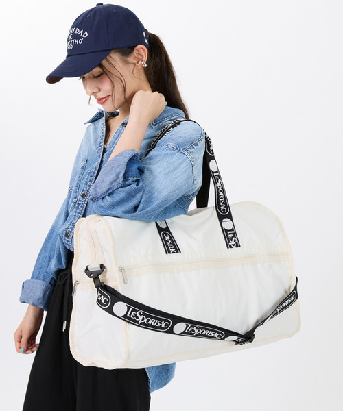 LeSportsac ボストンバッグ DELUXE LG WEEKENDER ロゴジャカード