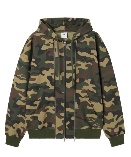 OY ジャンパー OY（オーワイ） パーカー 「OY/オーワイ」LAYERED STUD HOODIE ZIP UP