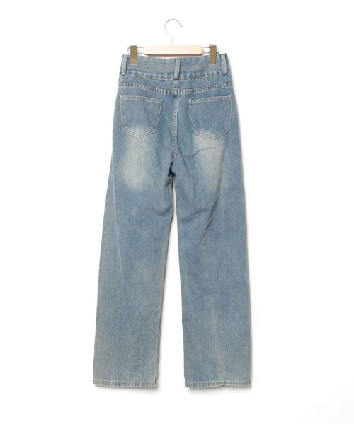 Dream garden（ドリームガーデン） 「TWELVESQUARE」加工デニムパンツ