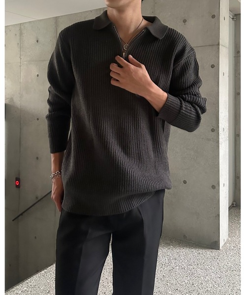 Otte セーター ニット ハーフジップセーター メンズ レディース