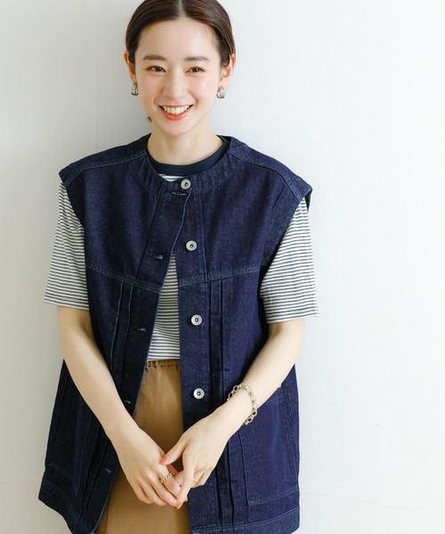 「MILLER」 半袖カットソー FREE ブラウン系その他 レディース_画像4