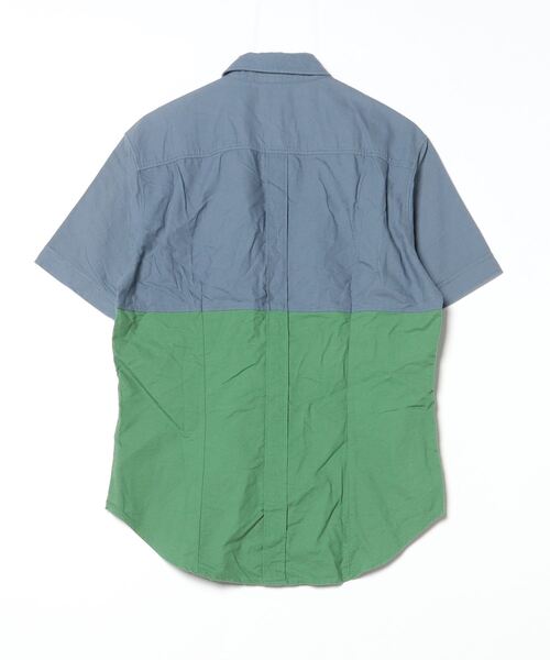 「Band of Outsiders」 半袖シャツ M グリーン メンズ_画像2