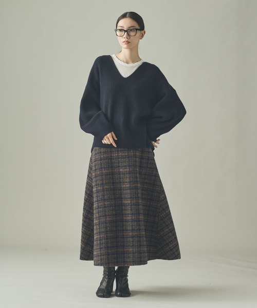 Curensology（カレンソロジー） スカート /「CSG」リバーチェック