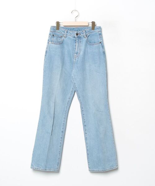 theory luxe（セオリーリュクス） 加工デニムパンツ - ブルー