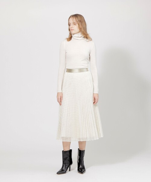 EPOCA（エポカ） タートルネックニット 40 オフホワイト レディース