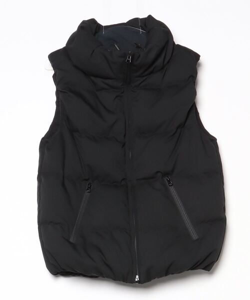 LANVIN en Bleu 「LANVIN Bleu」 ダウンベスト 48 ブラック メンズ