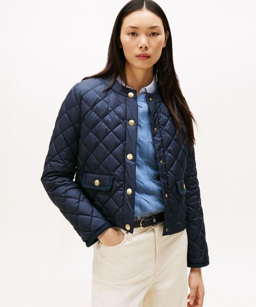 TOMMY HILFIGER（トミー・ヒルフィガー） ブルゾン アウター ゴールド