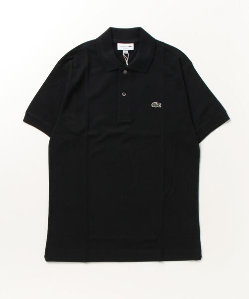 「LACOSTE」 半袖ポロシャツ 3 ブラック メンズ