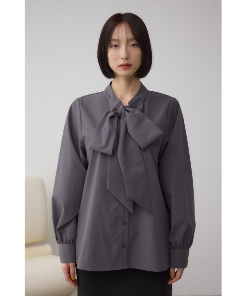 AZUL BY MOUSSY（アズールバイマウジー） ブラウス シャツ ボウタイ