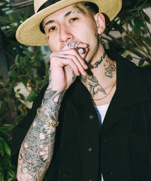 「Subciety」 半袖シャツ X-LARGE ブラック メンズの画像