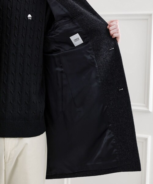 KK　TAKEO KIKUCHI ウールコート TAKEO KIKUCHI（タケオキクチ） ステンカラーコート コート 「LIMITED