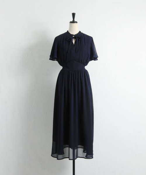 「tocco closet」 半袖ワンピース M ピンク系その他 レディース_画像3