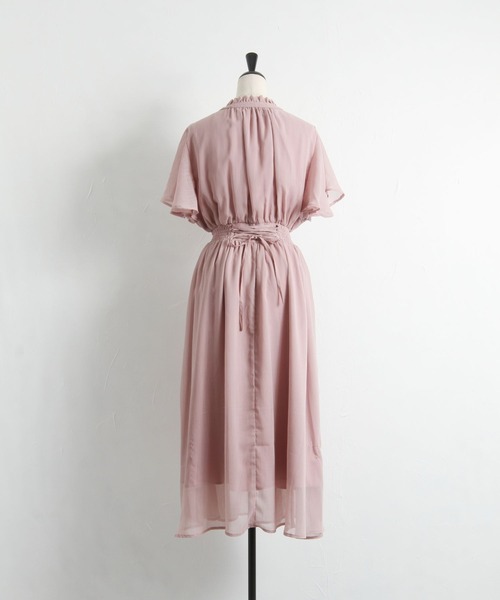 「tocco closet」 半袖ワンピース M ピンク系その他 レディース_画像6