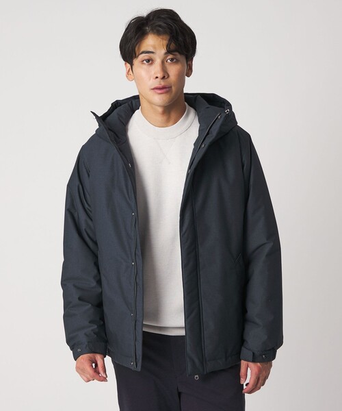 新品 ディーゼル 切替 中綿 フード ブルゾン ジャケット 黒 S〔M相当］ A DAY IN THE LIFE ブルゾン アウター 中綿 フードブルゾン「A DAY IN