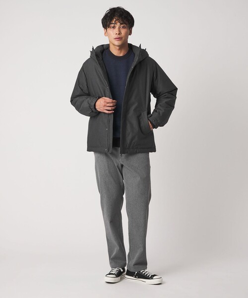 A DAY IN THE LIFE ブルゾン アウター 中綿 フードブルゾン「A DAY IN