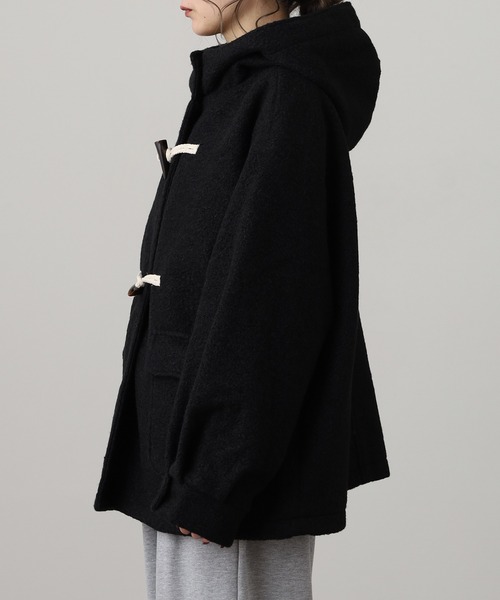 OMNES（オムネス） ダッフルコート コート リングフェイクウール