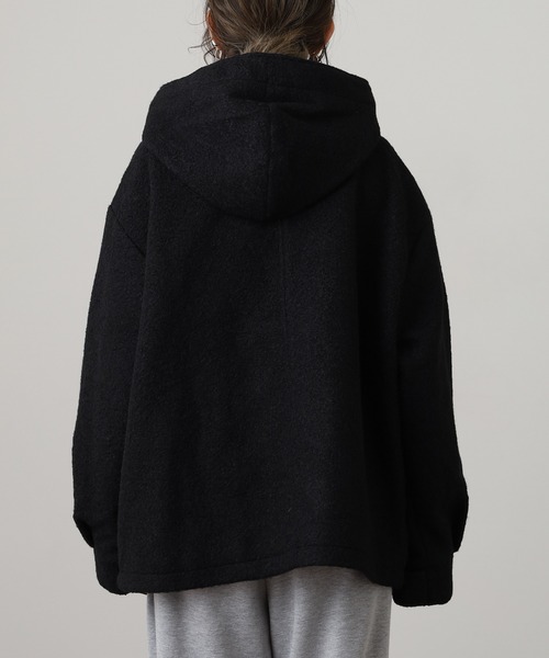 OMNES（オムネス） ダッフルコート コート リングフェイクウール