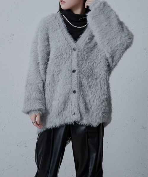 「Ellno Loset」 半袖ニット LARGE グリーン メンズ_画像4