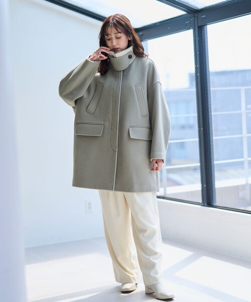 RONEL ステンカラーコート コート 「VERY11月号掲載」「RONEL」2way