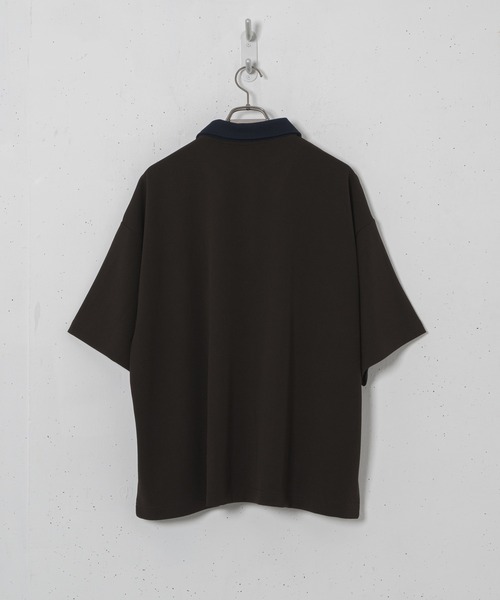 「Casper John」 半袖ポロシャツ MEDIUM ベージュ メンズ_画像9