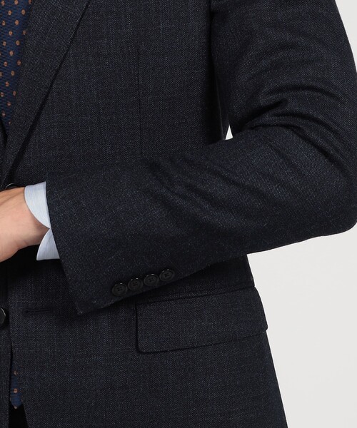 ジャケット テーラードジャケット ウールシルク シングルブレステッド 2Bジャケット SILK AIR LORO PIANA メンズの画像