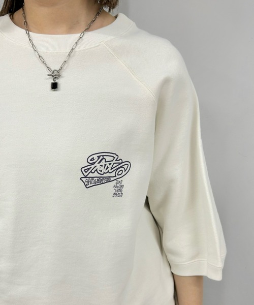 「WHO'S WHO gallery」 スウェットカットソー FREE ホワイト レディース_画像2