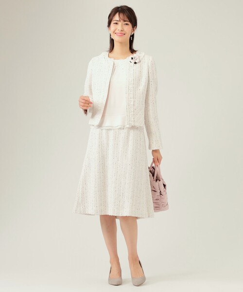 tobechic ジャケット　42 TO BE CHIC（トゥー ビー シック） ノーカラージャケット 42 ネイビー