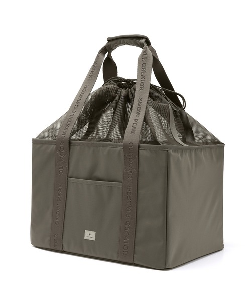 新品未使用　スノーピーク　ダッフル　トート　ボストン　バック　カーキ snow peak（スノーピーク） ハンドバッグ SnowPeak / Wingel Travel