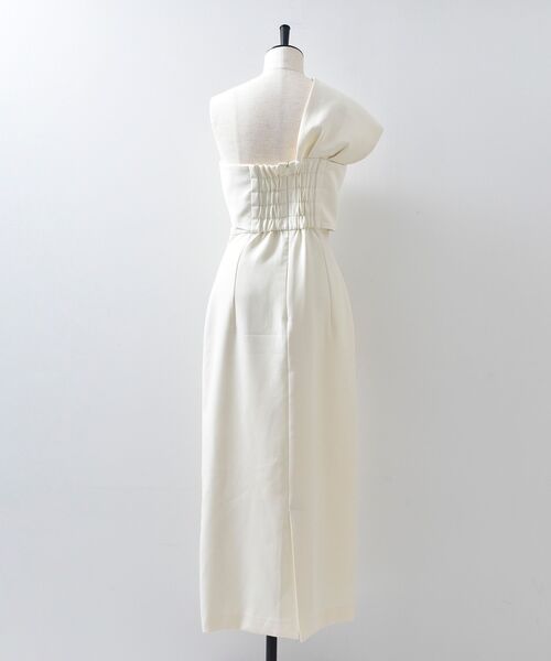 cle blatt ワンピース ワンショルダーツイストノットドレス : ZOZOTOWN