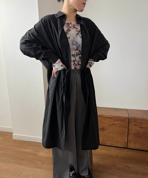 GREENHOX シャツワンピース ロングシャツワンピース : ZOZOTOWN Yahoo