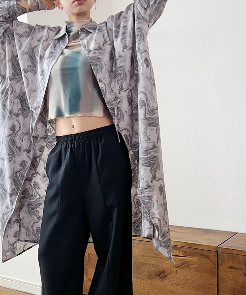 GREENHOX シャツワンピース ロングシャツワンピース : ZOZOTOWN Yahoo