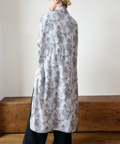 GREENHOX シャツワンピース ロングシャツワンピース : ZOZOTOWN Yahoo