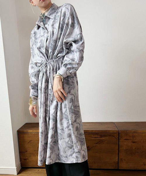 GREENHOX シャツワンピース ロングシャツワンピース : ZOZOTOWN Yahoo