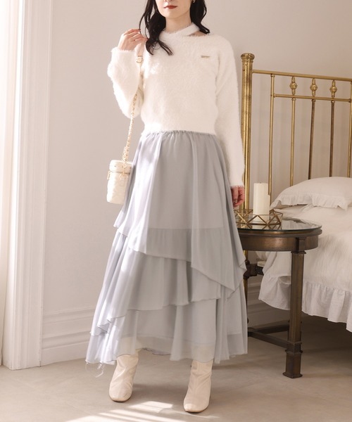 one after another NICE CLAUP ロング スカート イレヘムロング