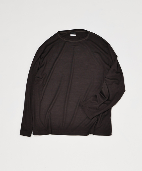 Ets.MATERIAUX（マテリオ） tシャツ 「L`etiquette × EDIFICE」ウール