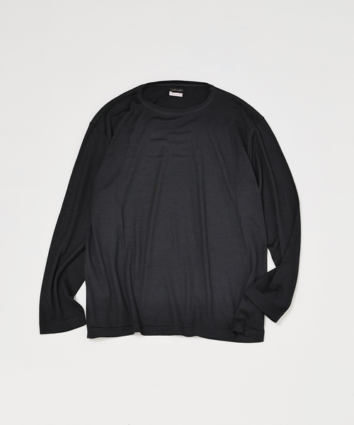 エヌハリfor ÉDIFICE Wool No Sleeve Tee Ets.MATERIAUX（マテリオ） tシャツ 「L`etiquette × EDIFICE」ウール