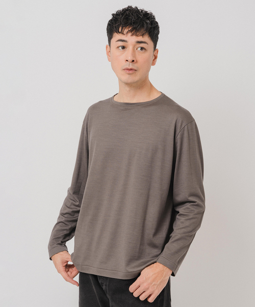 Ets.MATERIAUX（マテリオ） tシャツ 「L`etiquette × EDIFICE」ウール