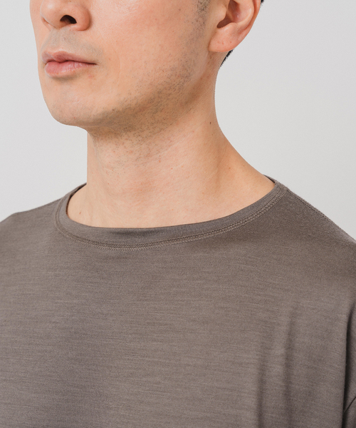 Ets.MATERIAUX（マテリオ） tシャツ 「L`etiquette × EDIFICE」ウール