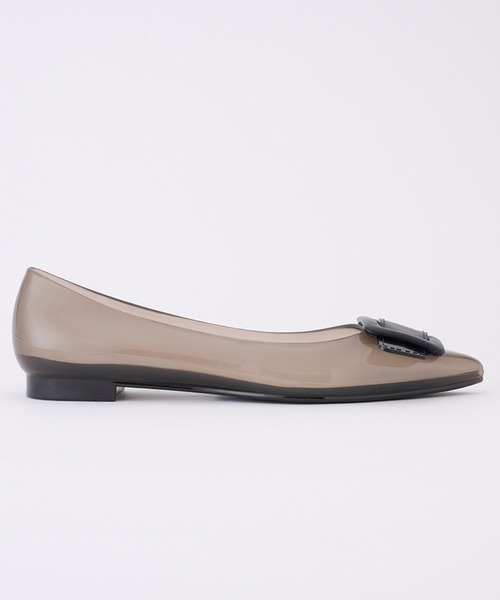 「TEMPERATE」 フラットパンプス 38 ブラック レディース_画像7