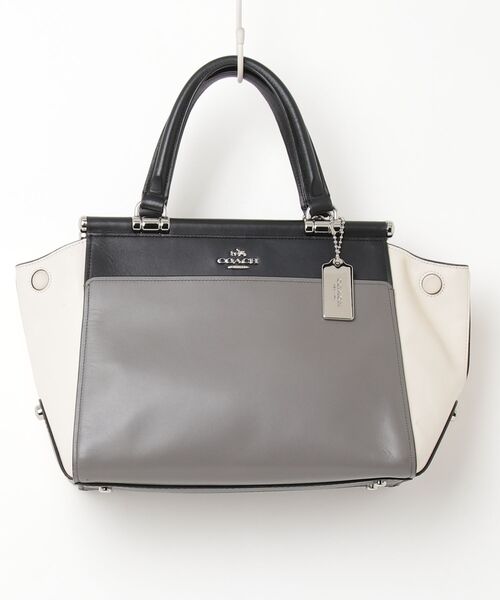 【希少品】COACHハンドバッグ　ハンプトンミランダ シグネチャーy2k 希少品】COACHハンドバッグ ハンプトンミランダ シグネチャーy2k 希少