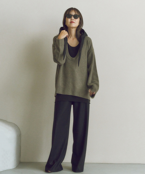plage（プラージュ） ニット セーター 「WEB限定追加」MY_Uneck ニット
