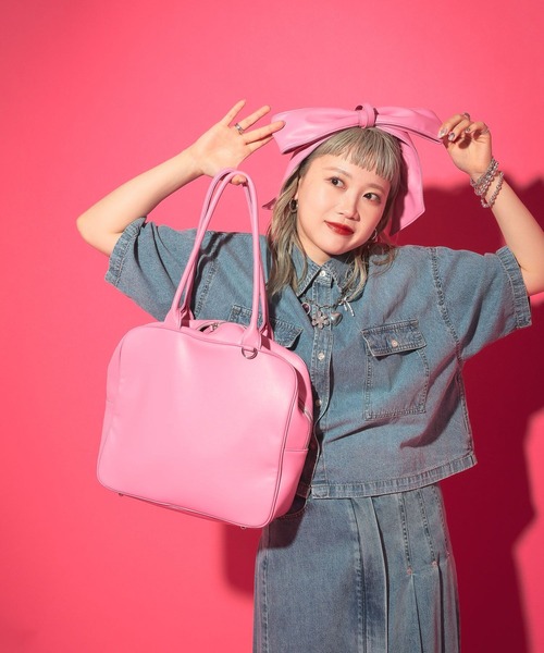 LOWRYS FARM（ローリーズファーム） ボストンバッグ 「サトムラ